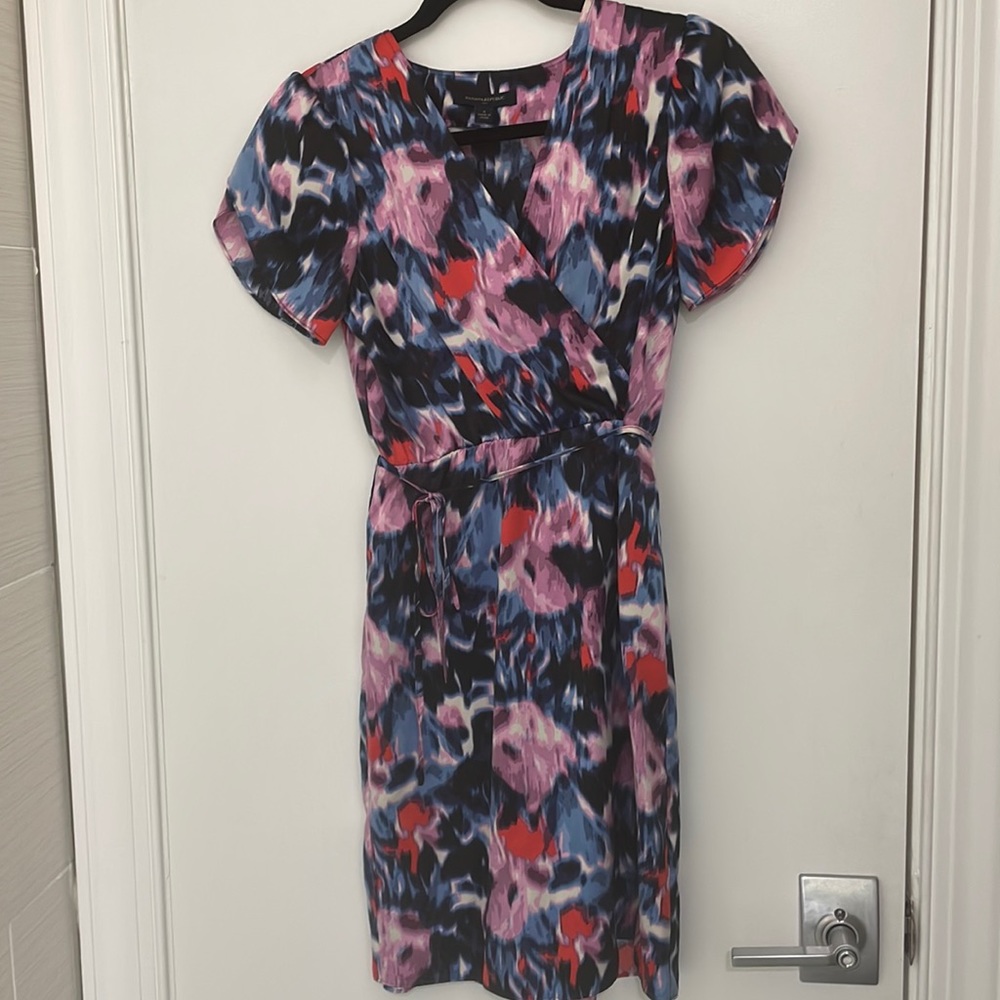 Banana Republic watercolor dress